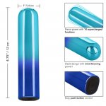 CALEXOTICS - BŁYSZCZĄCY WIBRATOR/POCISK O DUŻEJ MOCY NIEBIESKI