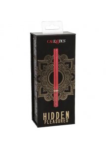 CALEXOTICS - DYSKRETNY SMUKŁY MINI WIBRATOR CZERWONY