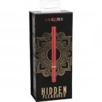 CALEXOTICS - DYSKRETNY SMUKŁY MINI WIBRATOR CZERWONY