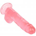 CALEXOTICS - ELASTYCZNE DILDO SIZE QUEEN 20,3 CM RÓŻOWE