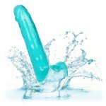 CALEXOTICS - ELASTYCZNE DILDO SIZE QUEEN 20,3 CM NIEBIESKIE