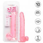 CALEXOTICS - ELASTYCZNE DILDO SIZE QUEEN 25,5 CM RÓŻOWE