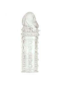 CALEXOTICS - NAKŁADKA NA PENISA Z WYPUSTKAMI PRZEZROCZYSTA
