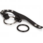 CALEXOTICS - WYGODNY PIERŚCIEŃ STALOWY I SILIKONOWY