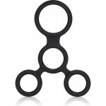 CALEXOTICS - POCZWÓRNY PIERŚCIEŃ EREKCYJNY CZARNY