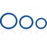 CALEXOTICS - ZESTAW 3-PIERŚCIENI NA PENISA NIEBIESKIE