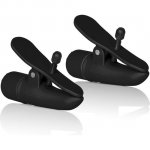 CALEXOTICS - WIBRUJĄCE ZACISKI NA SUTKI CZARNE