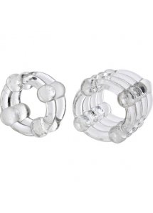 CALEXOTICS - PIERŚCIENIE EREKCYJNE NA PENISA PRZEZROCZYSTE