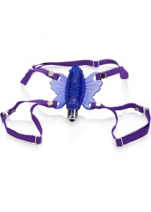 CALEXOTICS - STYMULATOR ŁECHTACZKI W KSZTAŁCIE MOTYLKA Z PASKAMI
