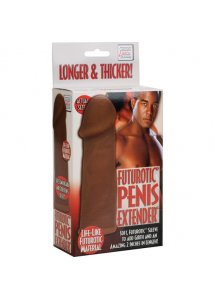 CALEXOTICS - REALISTYCZNA NAKŁADKA NA PENISA BRĄZOWA