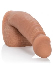 CALEXOTICS - REALISTYCZNY PENIS DO UPRZĘŻY 14,5 CM BRĄZOWY