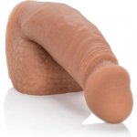 CALEXOTICS - REALISTYCZNY PENIS DO UPRZĘŻY 14,5 CM BRĄZOWY