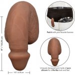 CALEXOTICS - SILIKONOWY PENIS DO UPRZĘŻY 10,25 CM BRĄZOWY