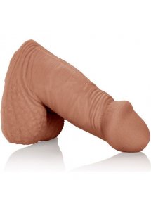 CALEXOTICS - REALISTYCZNY PENIS DO UPRZĘŻY 12,75 CM BRĄZOWY