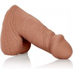 CALEXOTICS - REALISTYCZNY PENIS DO UPRZĘŻY 12,75 CM BRĄZOWY