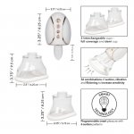 CALEXOTICS - STYMULATOR POWIETRZNY Z JĘZYCZKIEM BIAŁY