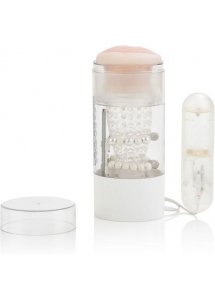 CALEXOTICS - MASTURBATOR USTA Z PEREŁKAMI I PILOTEM