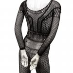 CALEXOTICS - SEKSOWNE CZARNE BODYSTOCKING KORONKA ONE SIZE