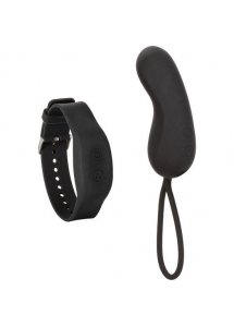 CALEXOTICS - MINI WIBRATOR POCISK Z ZEGARKIEM PILOTEM CZARNY