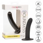 CALEXOTICS - SILIKONOWE PRĄŻKOWANE DILDO IDEALNE DO UPRZĘŻY CZARNE 15,25 CM