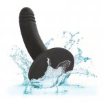 CALEXOTICS - SILIKONOWE PRĄŻKOWANE DILDO IDEALNE DO UPRZĘŻY CZARNE 15,25 CM
