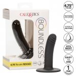 CALEXOTICS - SILIKONOWE PRĄŻKOWANE DILDO IDEALNE DO UPRZĘŻY CZARNE 12 CM