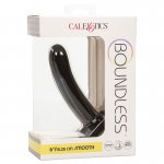 CALEXOTICS - SILIKONOWE DILDO IDEALNE DO UPRZĘŻY CZARNE 15,25 CM