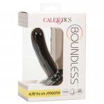 CALEXOTICS - SILIKONOWE DILDO IDEALNE DO UPRZĘŻY CZARNE 12 CM