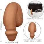CALEXOTICS - SILIKONOWY PENIS DO UPRZĘŻY 10,25 CM KARMEL