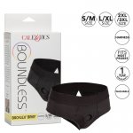 CALEXOTICS - UPRZĄŻ/SLIPY Z PASEM I O-RINGIEM CZARNE S/M