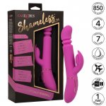 CALEXOTICS - WIBRATOR I STYMULATOR Z FUNKCJĄ PCHANIA FIOLETOWY