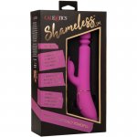 CALEXOTICS - WIBRATOR I STYMULATOR Z FUNKCJĄ PCHANIA FIOLETOWY