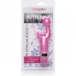 CALEXOTICS - WIBRATOR Z ELASTYCZNĄ GŁÓWKĄ MOTYLEK RÓŻOWY
