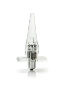 CALEXOTICS - WIBRUJĄCY KOREK ANALNY PRZEZROCZYSTY