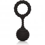 CALEXOTICS - WYGODNY PIERŚCIEŃ STALOWY I SILIKONOWY 3CM