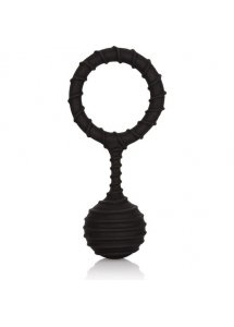 CALEXOTICS - WYGODNY PIERŚCIEŃ STALOWY I SILIKONOWY 4.5CM