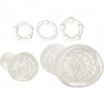 CALEXOTICS - 5-CZĘŚCIOWY ZESTAW DO MASTURBACJI PRZEZROCZYSTY