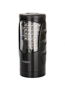 CALEXOTICS - 7-FUNKCYJNY MASTURBATOR Z PEREŁKAMI CZARNY
