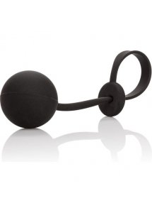 CALEXOTICS - PIERŚCIEŃ NA PENISA Z OBCIĄŻNIKIEM CZARNY