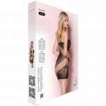 CASMIR - SEKSOWNA KORONKOWA KOSZULKA CA001 CZARNA ONE SIZE