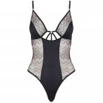 CASMIR - SEKSOWNE BODY Z DEKOLTEM LAGERTA CZARNE