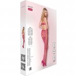 CASMIR - SEKSOWNE KORONKOWE BODYSTOCKING CA002 FIOLETOWE ONE SIZE