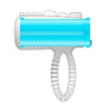 CASUAL LOVE - PIERŚCIEŃ NA PALEC STYMULUJĄCY PUNKT-G NIEBIESKI