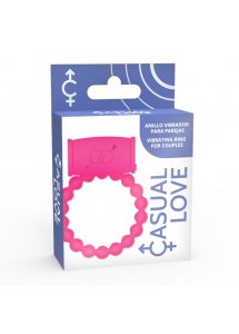 CASUAL LOVE - PIERŚCIEŃ NA PENISA STYMULUJĄCY ŁECHTACZKĘ RÓŻOWY