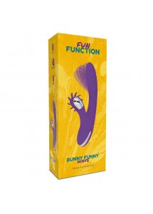 FUN FUNCTION - WIBRATOR KRÓLICZEK Z DODATKOWĄ STYMULACJĄ PUNKTU-G