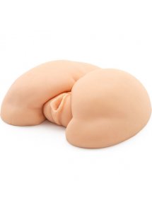 REALISTYCZNY MASTURBATOR Z WIBRATOREM I SPECJALNIE UFORMOWANYM TUNELEM NA PENISA