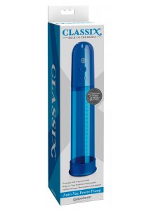 CLASSIX-AUTOMATYCZNA POMPKA DO PENISA NIEBIESKA