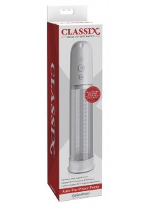 CLASSIX-AUTOMATYCZNA POMPKA DO PENISA BIAŁA