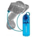 CLASSIX-NAKŁADKA NA PENISA 2 WIBROBULLETY NIEBIESKI