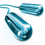 CLASSIX-NAKŁADKA NA PENISA 2 WIBROBULLETY NIEBIESKI